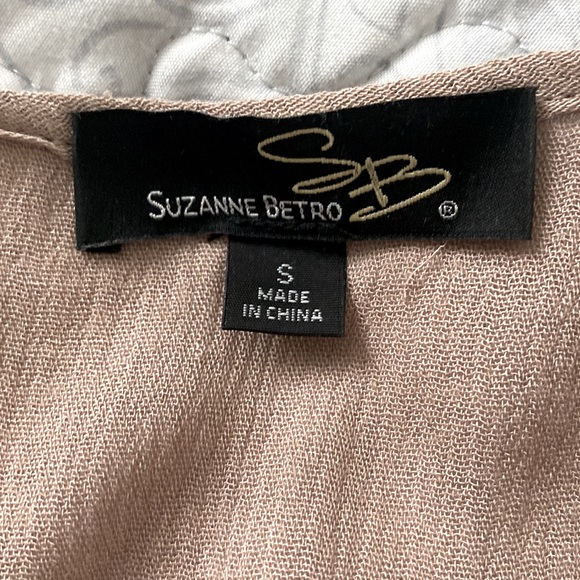 Suzanne Betro Lace Tunic Size S - Picture 9 of 9